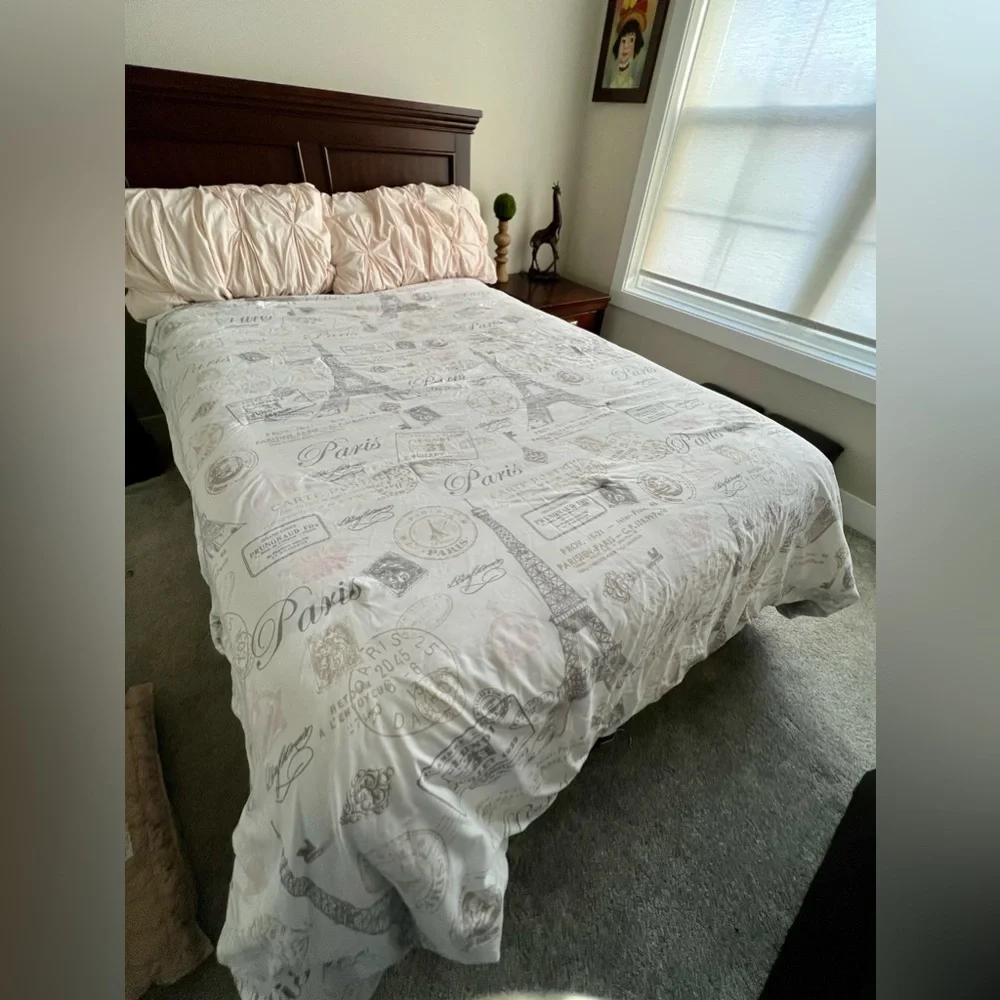 Paris full size comforter.